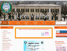 Tablet Screenshot of collegiovaldese.org